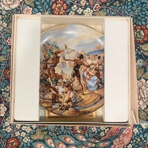The Promised Land Decorative Plate Series: Moses Smashes the Tablets